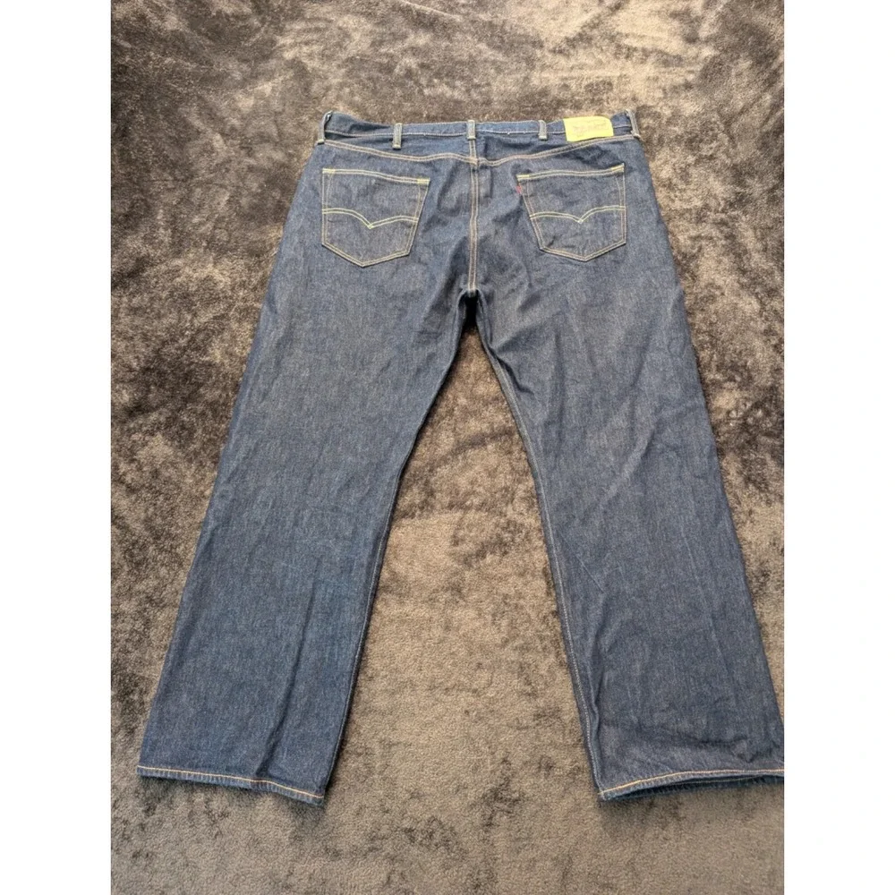 Mens Levis 501 Original Fit Jeans Sz 44x30 Medium Wash (Read Descrip)